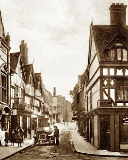 Milk Street, Shrewsbury early 1900's