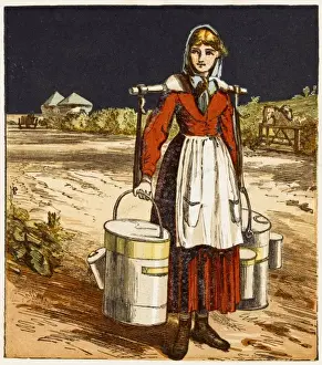 MILKMAID, 1867
