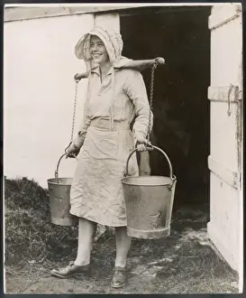 Milk Maid Prints: Milkmaid / Sussex Farm