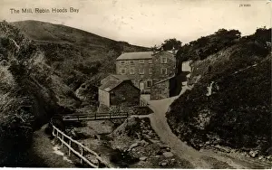 Hoods Prints: The Mill, Robin Hoods Bay, Yorkshire