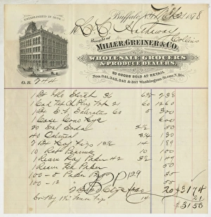 Grocers Gallery: Miller, Greiner & Co