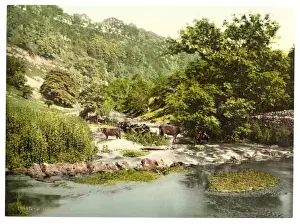 Millers Dale, Derbyshire, England