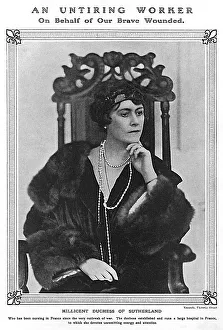 Millicent, Duchess of Sutherland by Madame Yevonde Millicent, Duchess of Sutherland by Madame Yevonde