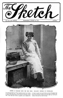 Leveson Prints: Millicent, Duchess of Sutherland as a nurse during WWI