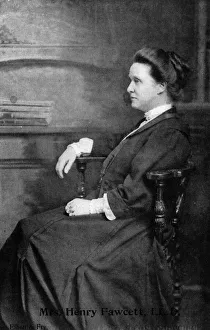 Images Dated 20th November 2018: Millicent Garrett Fawcett, suffragist leader