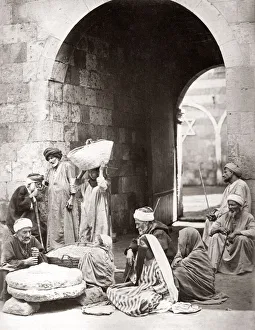 Grind Prints: Milling grain, Cairo, Egypt, c. 1880 s