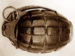 Grenade Prints: Mills hand grenade