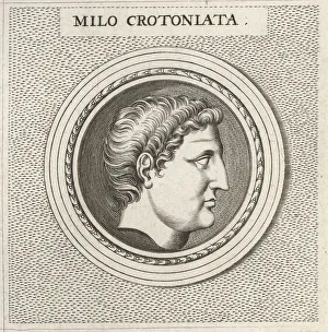 Milo of Croton, famous wrestler of ancient Greece