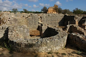 Algarve Gallery: Milreu ruins. Roman Villa (1st - 4th century A.C.). Estoi. A