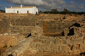 Images Dated 14th October 2006: Milreu ruins. Roman Villa (1st - 4th century A.D.). Estoi. A