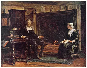 Blind Collection: Milton Dictating