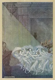 Miltons Prints: Milton / Fairies Dancing