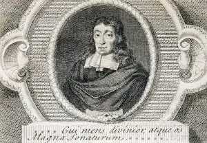Writter Prints: MILTON, John (1608-1674). British poet. Engraving