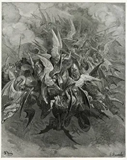 Defeated Gallery: MILTON / REBEL ANGELS / DORE