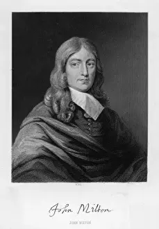 Holl Prints: Milton / W Holl Portrait