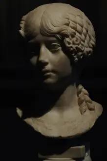 Massimo Prints: Minatia Polla. Marble bust