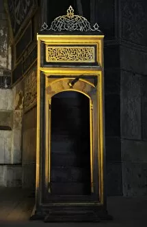 Anthemius Gallery: Minbar of Hagia Sophia. Istanbul