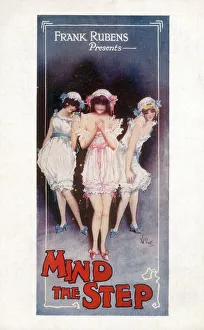 Images Dated 10th February 2020: Mind the Step, Empire Theatre, Islington, North London