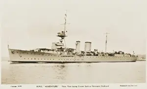 Mine-laying Cruiser, the H. M. S. Adventure