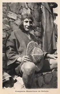 Miner of the Huanchaca Mining Company of Bolivia
