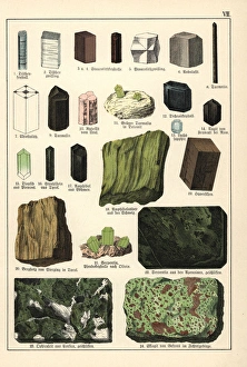 Actinolite Gallery: Minerals and crystals including kyanite, asbestos