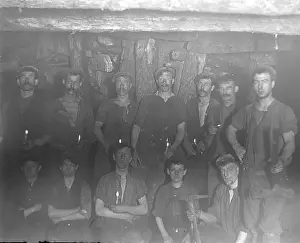 Seam Prints: Miners at Baldwins Level, Pontypool, South Wales