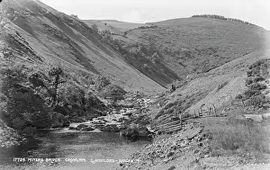 Llanidloes Prints: Miners Bridge at Crowlwm