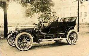 Voiture Prints: Minerva Vintage Car - Voiture Ancienne