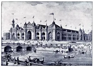 Mines and Mining Building, Worlds Fair Exhibition, Chicago