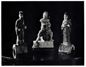 Ming Dynasty Glazed Figures