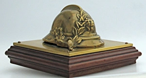 Images Dated 2nd September 2009: A miniature Belgian army Adrian helmet