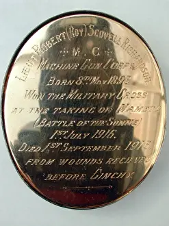 Miniature - Lieutenant Robert (Roy) Scovell Richardson