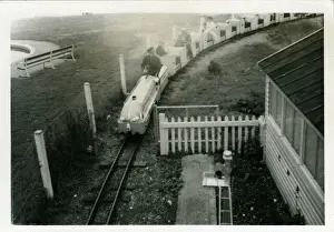 Bournemouth Prints: Miniature Railway, Boscombe, Dorset