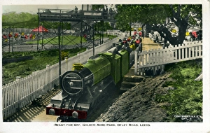 Acre Gallery: Miniature Railway, Golden Acre Park, Yorkshire