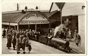 Miniature Railway, Marine Lake, Rhyl, North Wales