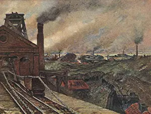 Collieries Prints: Mining Area / Germany