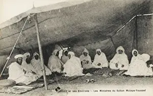 Mats Prints: Ministers of Sultan Mulaye-Youssef - close to Tangiers