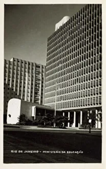 Images Dated 10th February 2012: Ministry of Education, Rio de Janeiro, Brazil