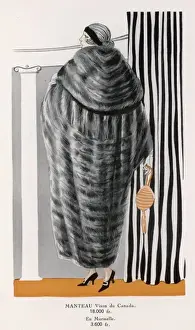 Mink Evening Mantle 1922