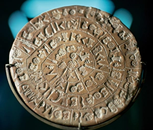 Archeological Collection: Minoan art. Crete. Phaistos Disc