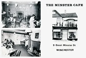 Cafe Prints: The Minster Cafe, 9 Great Minster Street, Winchester