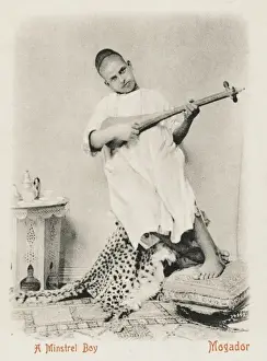 Mogador Prints: Minstrel Boy, Essaouira (Mogador), Morocco