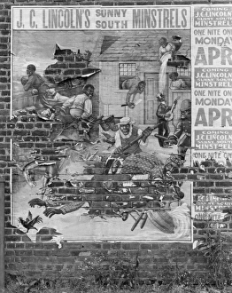 Alabama Collection: Minstrel poster. Alabama