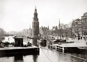 New Images May Prints: Mint Tower, Amsterdam, circa 1890. Date: circa 1890
