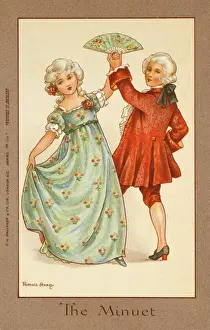 Minuet Prints: The Minuet by Florence Hardy