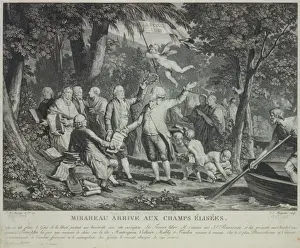 Mirabeau arrive aux Champs Elisees