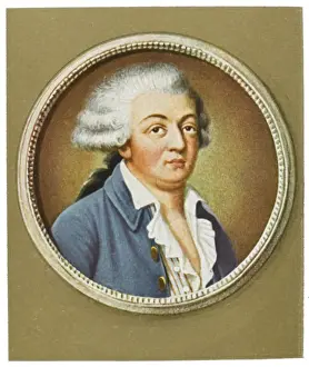 Honore Prints: Mirabeau / Miniature / 1789