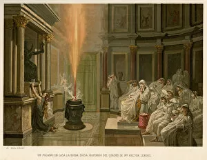 Mysterious Gallery: MIRACLE FIRE IN TEMPLE