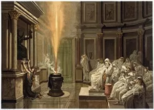 Miracle Fire in Temple