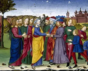 Predis Prints: Miracle of five loaves and two fish. The feeding of the 5. 00